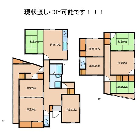 室の木5丁目貸家の物件間取画像